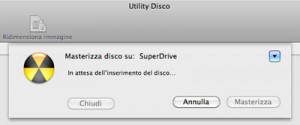 Inserisci disco