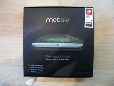 Magic Charger Mobee a induzione per Magic Mouse