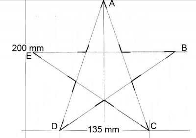 disegno stella