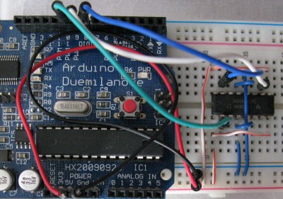 Motori bipolari pin 10 Arduino su SN754410NE