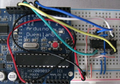 Motori bipolari pin 11 Arduino su SN754410NE