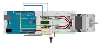 Motore Stepper Bipolare Schema