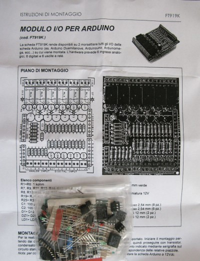 Modulo I/O per Arduino