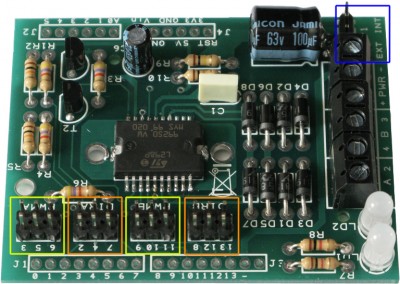 jumper definizione pin tra motor shield e arduino