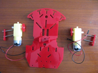 Beginner Robot - Assemblaggio motori