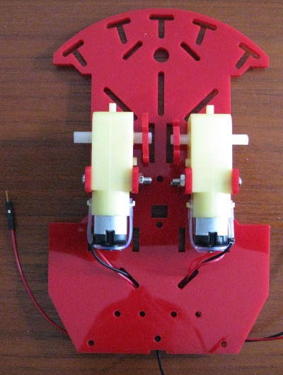 Beginner Robot - Motori montati