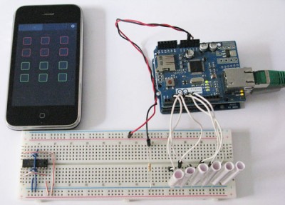 Arduino, TouchOSC e bottoni digitali
