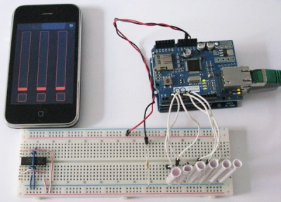 Arduino, TouchOSC e slide digitali PWM