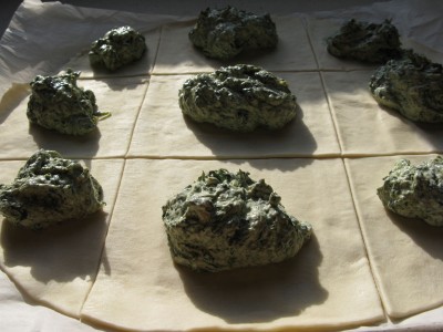 Fagottini di ricotta e spinaci