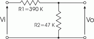 partitore di resistenze