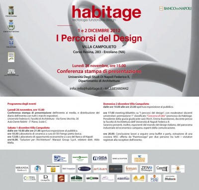 habitage 2012 invito