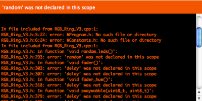 Rainbow LED Ring V3 Arduino Error