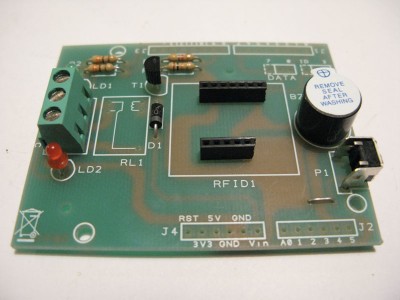 rfid shield buzzer e morsetti