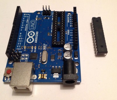 Arduino Uno senza Atmega328