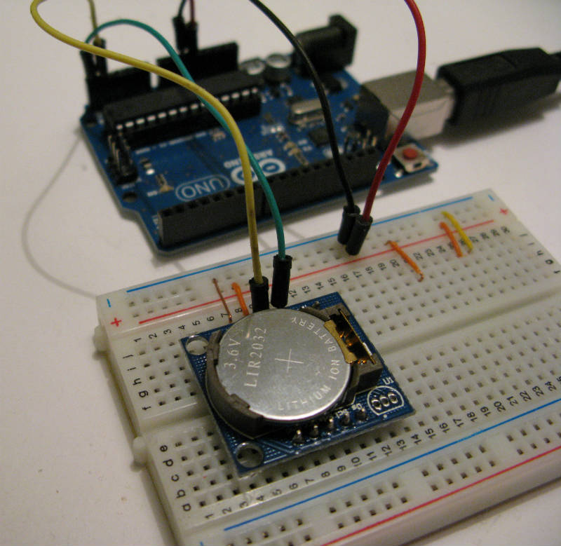 Rtc Ds1307 Con Arduino Mauro Alfieri Elettronica Robotica