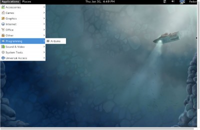 Arduino IDE 0022 Fedora