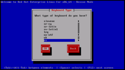 Linux RedHat 6 rescue mode