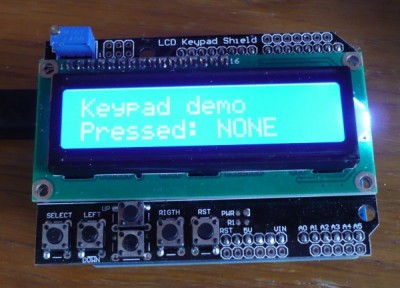 keypad LCD demo