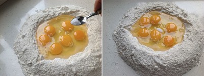 tagliatelle all'uovo 