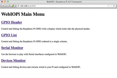 webiopi raspberry remote access