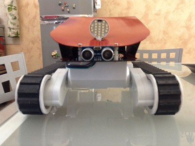 Rover arduino frontale