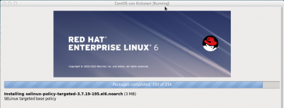 Kickstart Linux installazione