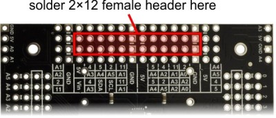 zumo reflectance sensor pin