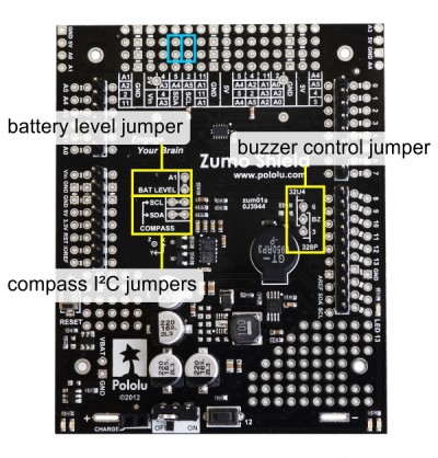 zumo robot compass