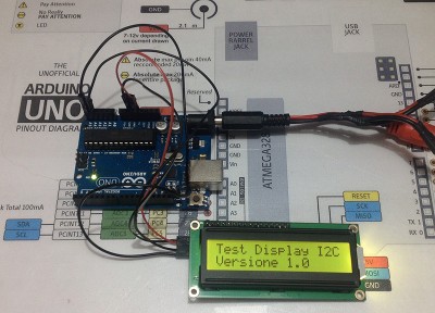 Display lcd 1602 I2C