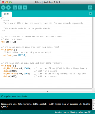 errori arduino ide  compilazione