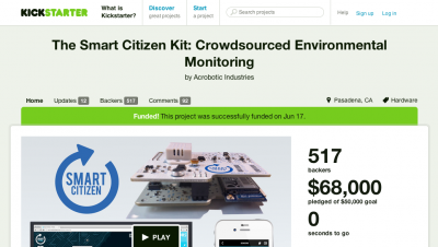 SmartCitizen kickstarter