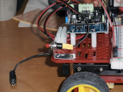 Robot 4WD pulsante selezione