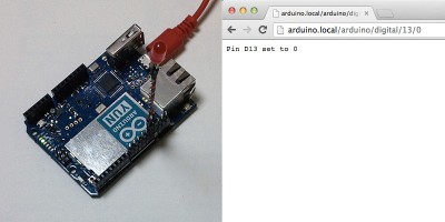 arduino yun bridge pin 13 LOW