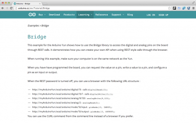 arduino yun bridge