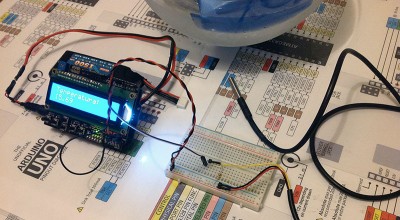 DS18B20 temperatura display