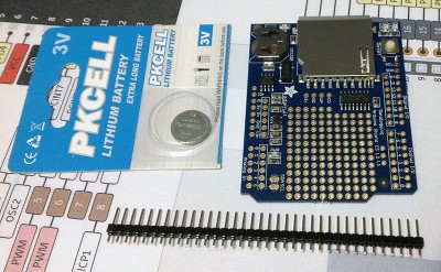 datalogging adafruit no header