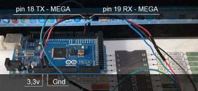 NFC Arduino collegamenti mega