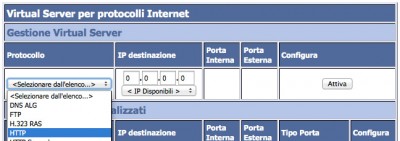 arduino yun port mapping select protocol