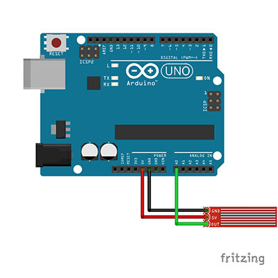 water sensor Funduino Test - Mauro Alfieri Wearable Domotica Robotica