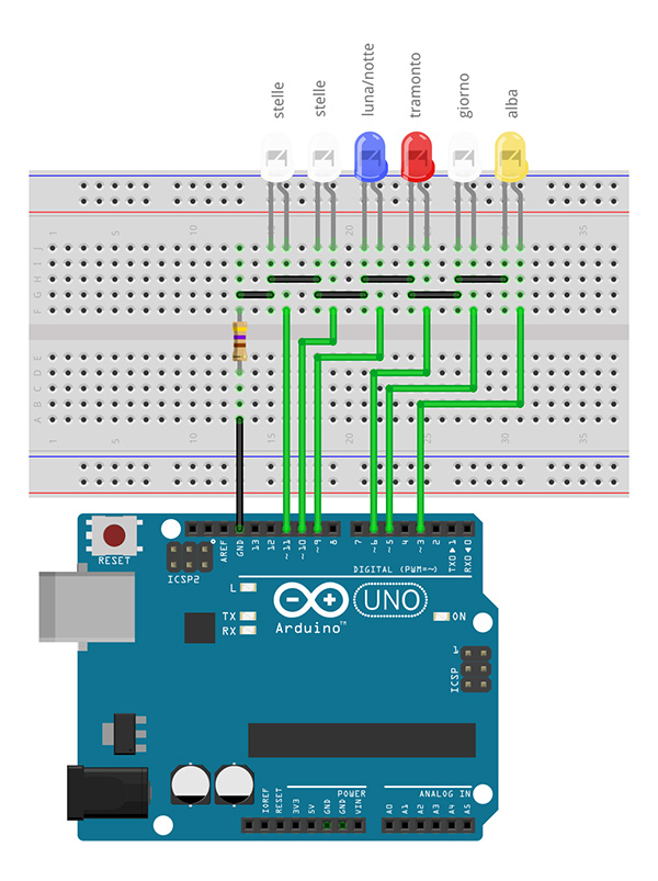 Centralina alba tramonto arduino collegamenti – seconda parte - Mauro  Alfieri Wearable Domotica Robotica