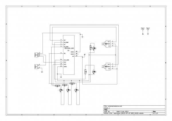 soluzione parcheggio auto schema