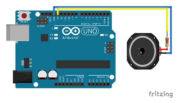 suonerie natalizie arduino schema