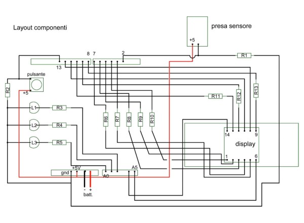 Anemometro a coppe portatile schema1