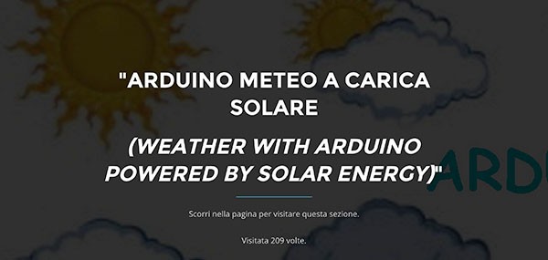 stazione meteo con arduino