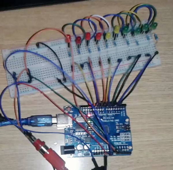 vumeter arduino