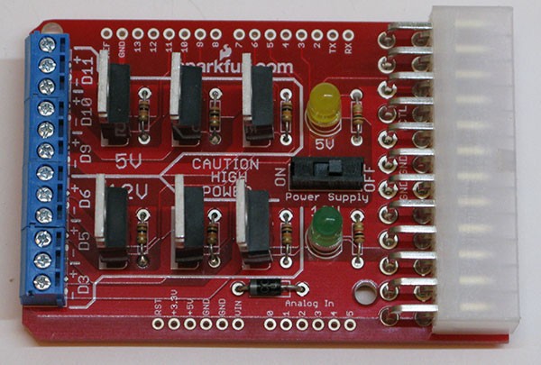 Power Driver Shield ATX Connector