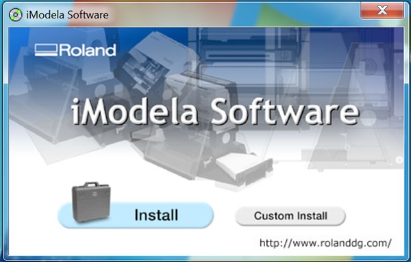 iModela Sw install