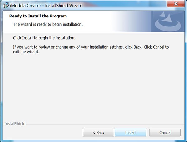 iModela Software install iCreator ready to