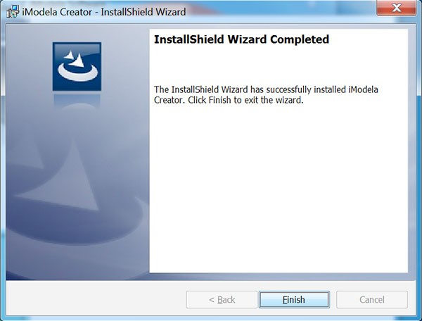 iModela Software installed