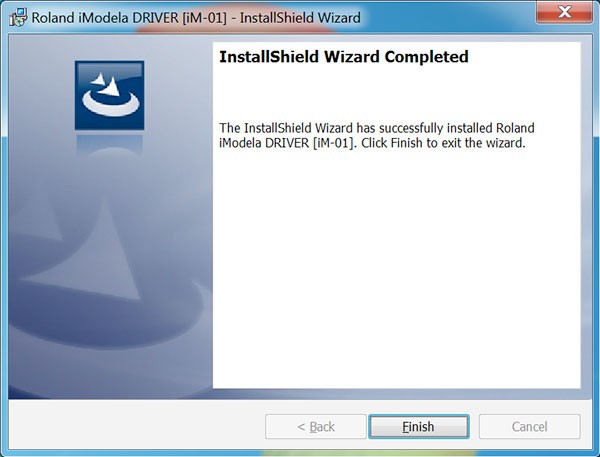 iModela Software installed Driver